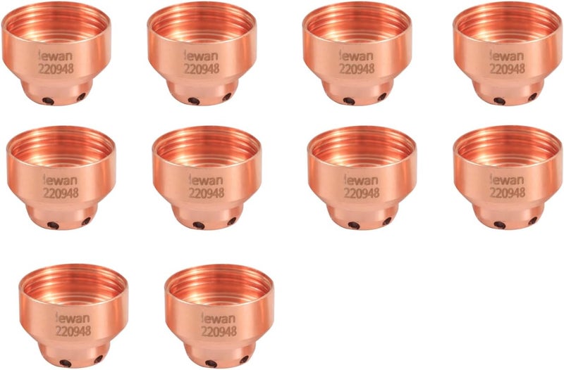 Lewan Store 10Pcs 220948 Fine Cutting Ohmic Shield Fit for Hypertherm PMX 45XP/65/85/105 Plasma Cutting Torch Consumable - Image 1